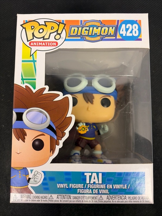 Funko Other - Funko Pop! Digimon Tai Kamiya #428 Digital Monsters Vinyl Figure